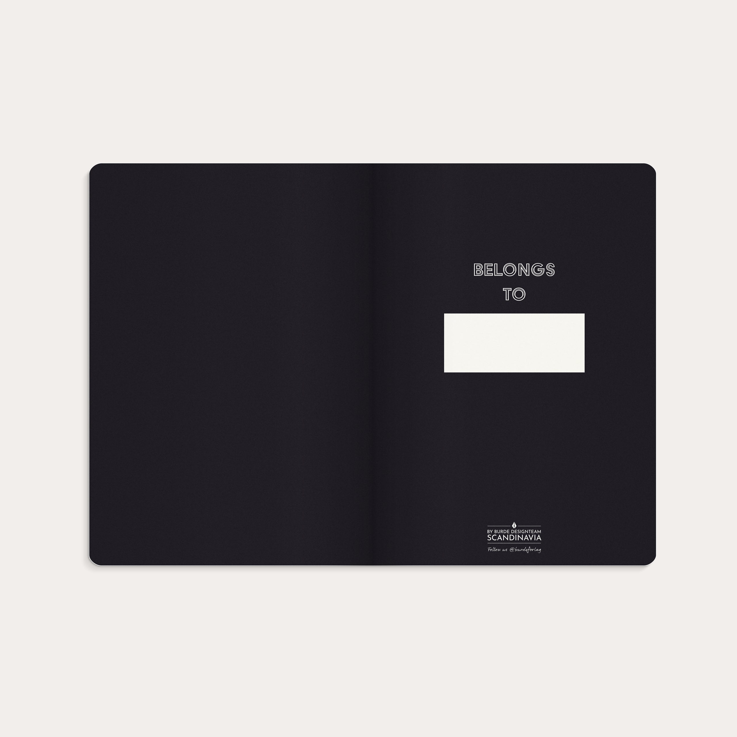 Notizbuch A5 Deluxe Black