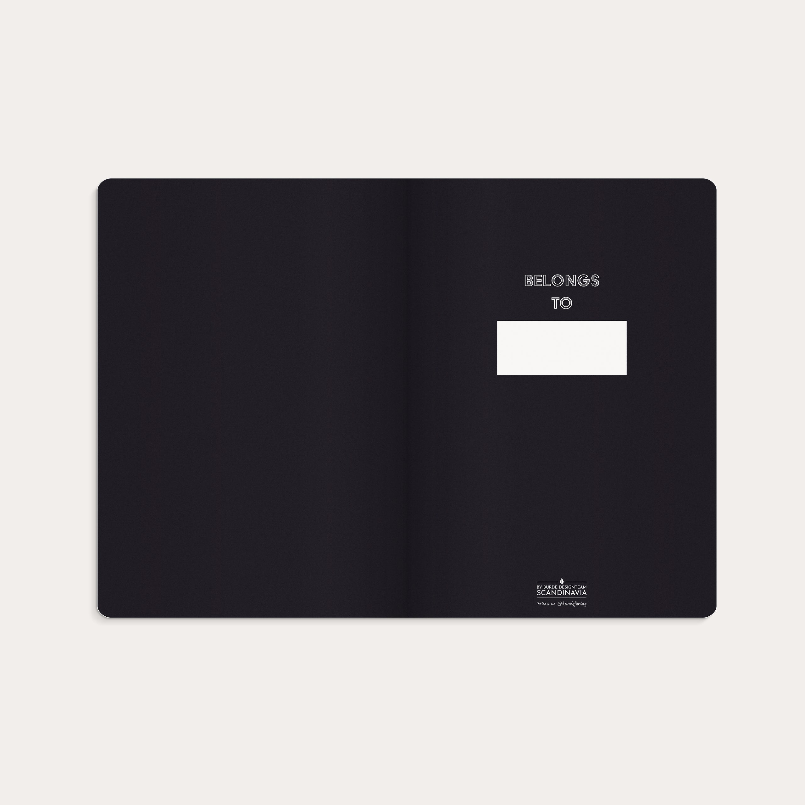 Notizbuch B5 Deluxe Black