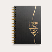 Notebook A5 Notes gold
