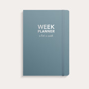 Week Planner undated blue