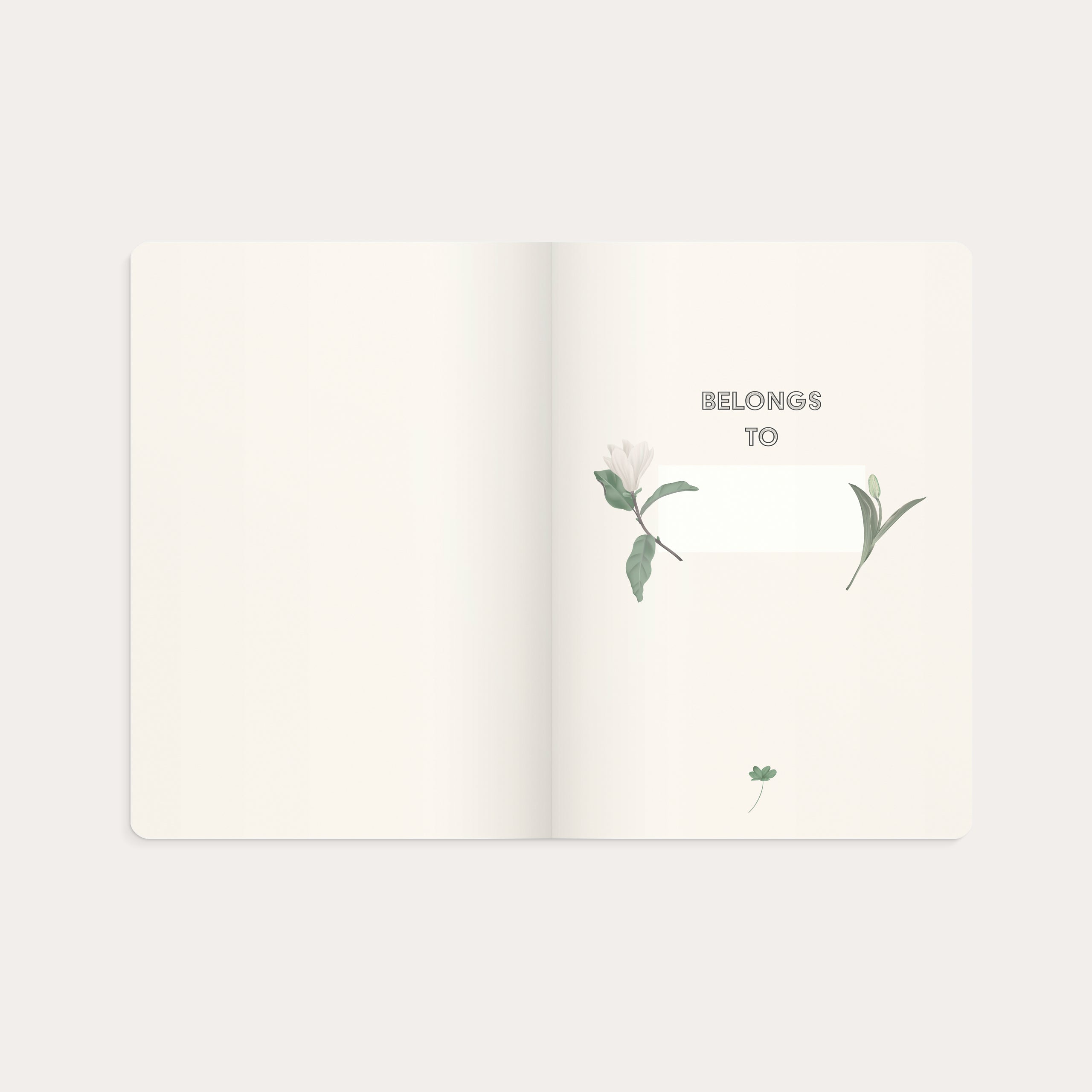 Notizbuch A5 Deluxe Floral