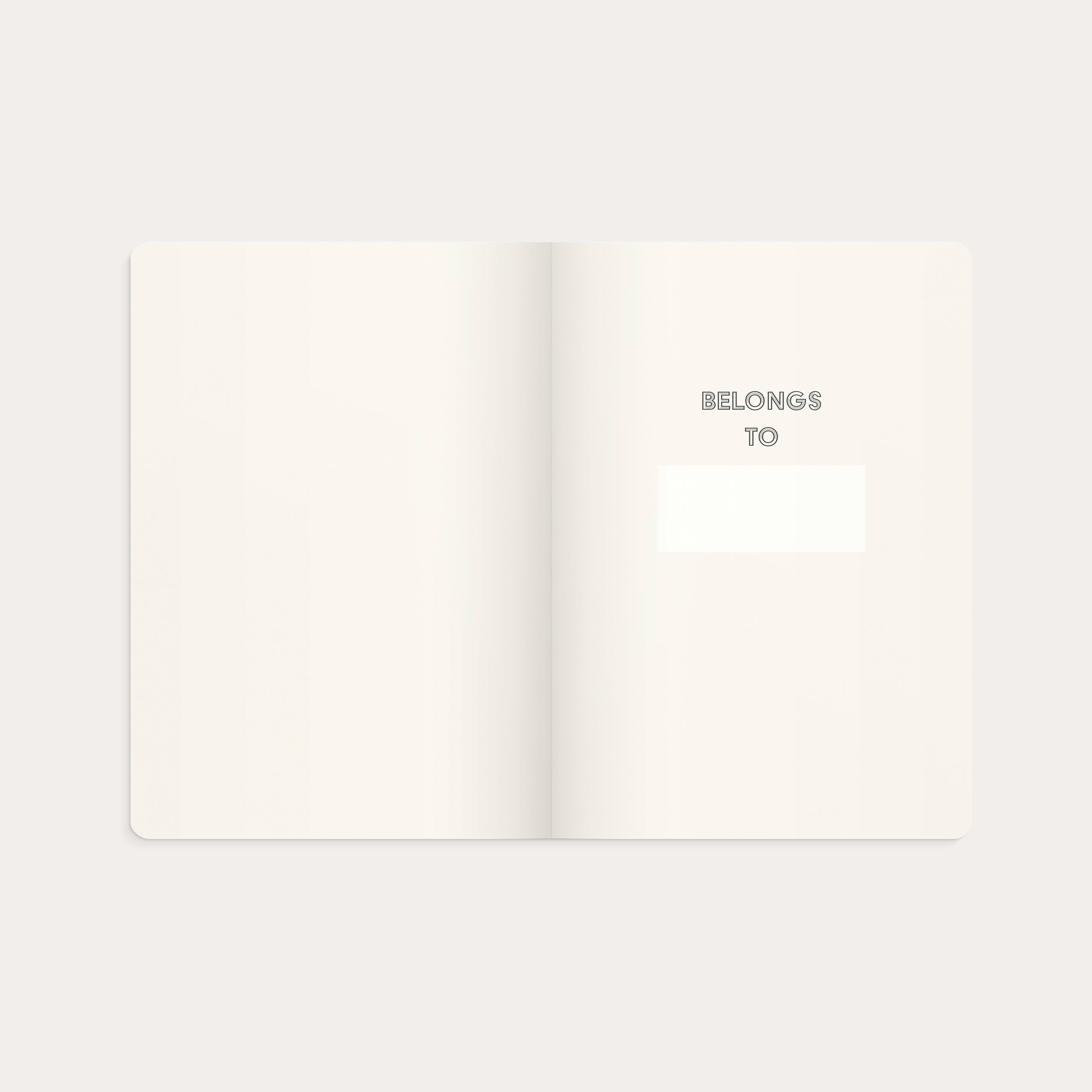 Notebook Deluxe A5 Beige