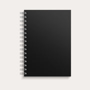 Cuaderno A5 negro