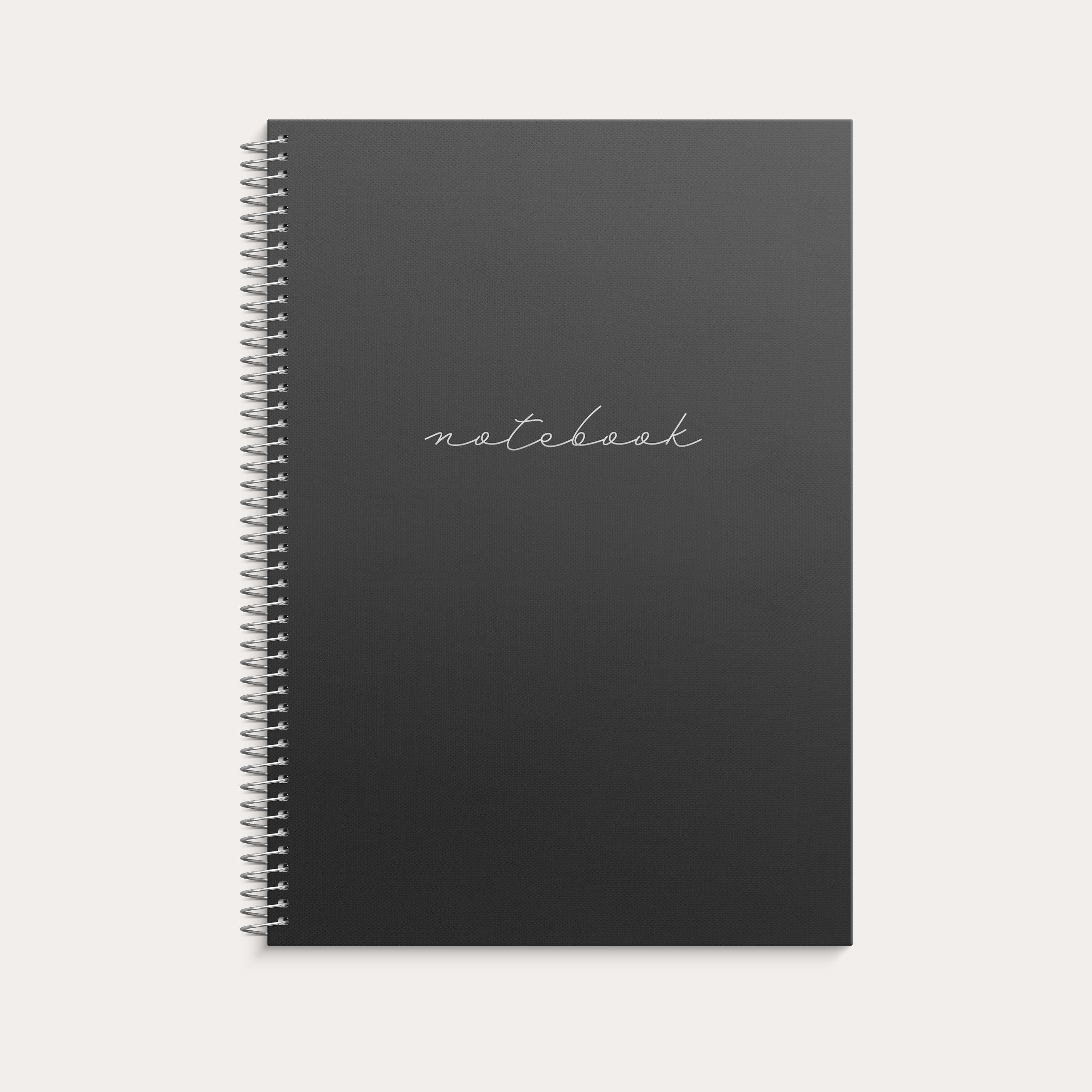 Anteckningsbok A4 Black