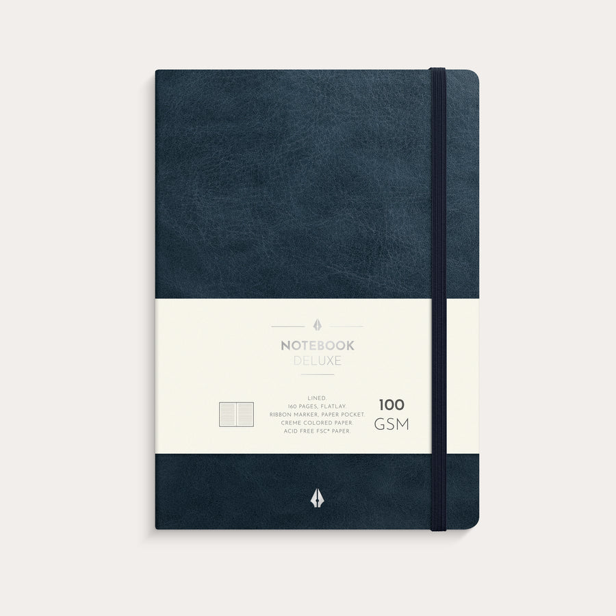 Notizbuch A5 Deluxe Blue