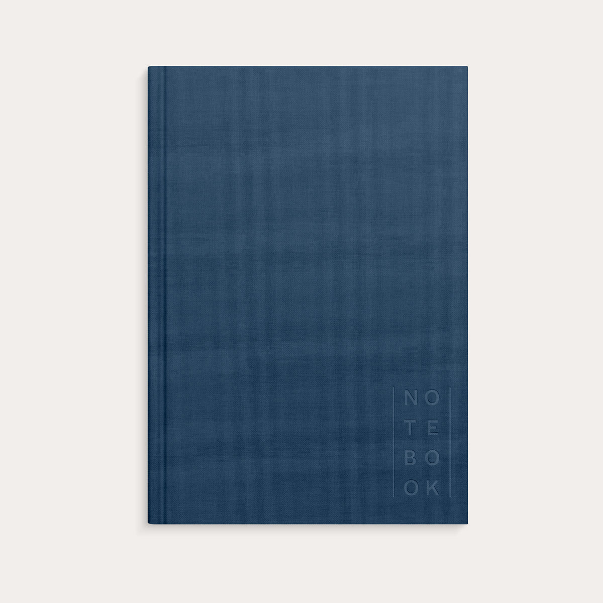 Notebook A5 Textile Dark Blue
