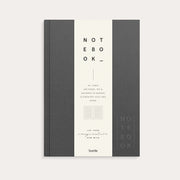 Carnet A5 Textile gris foncé