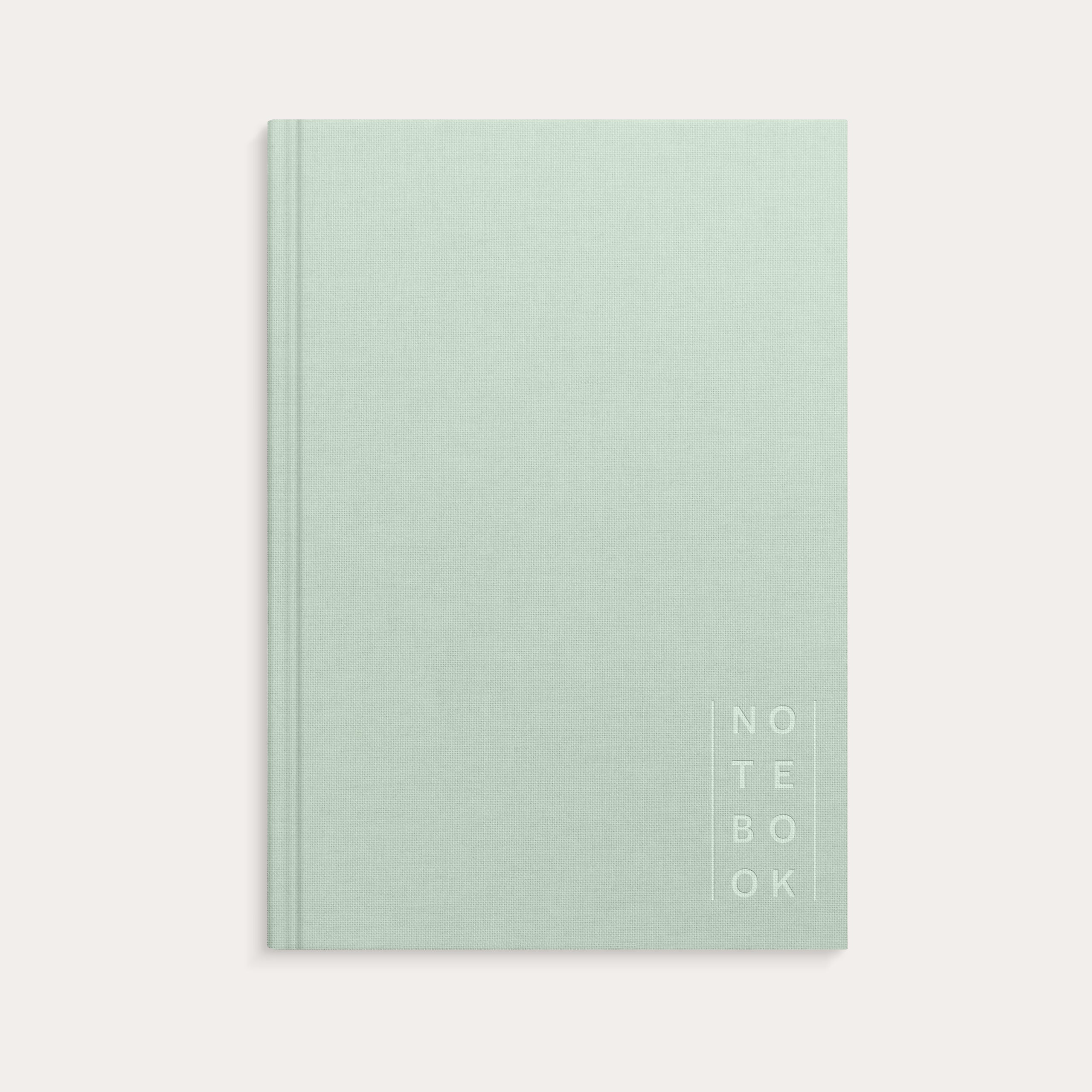 Notebook A5 Textile Green