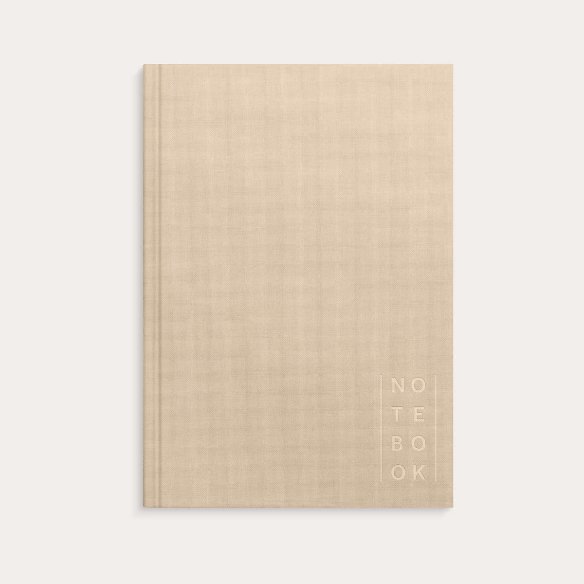 Taccuino A5 Textile beige