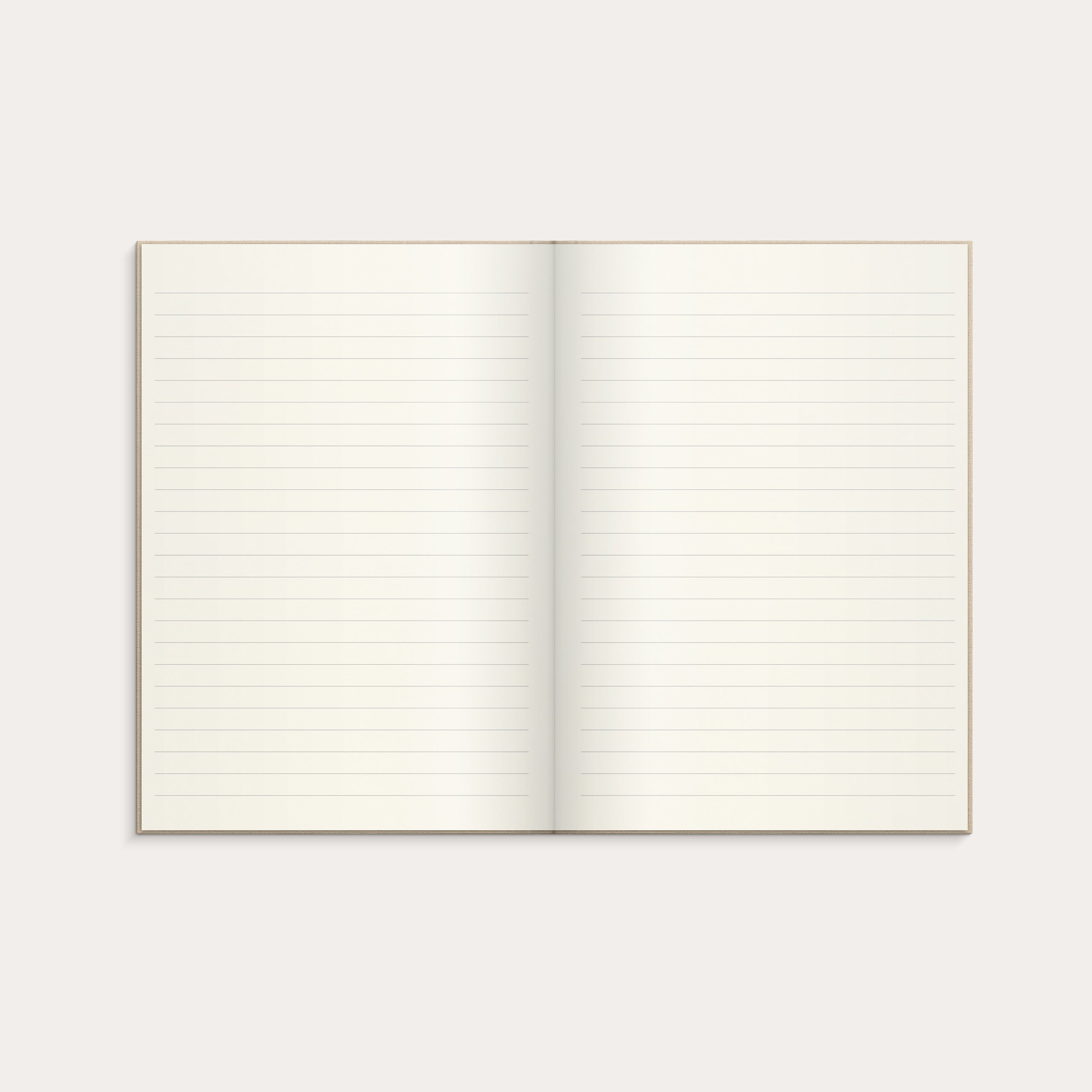 Notizbuch A5 Textile Beige