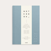 Anteckningsbok A5 Textile Light Blue