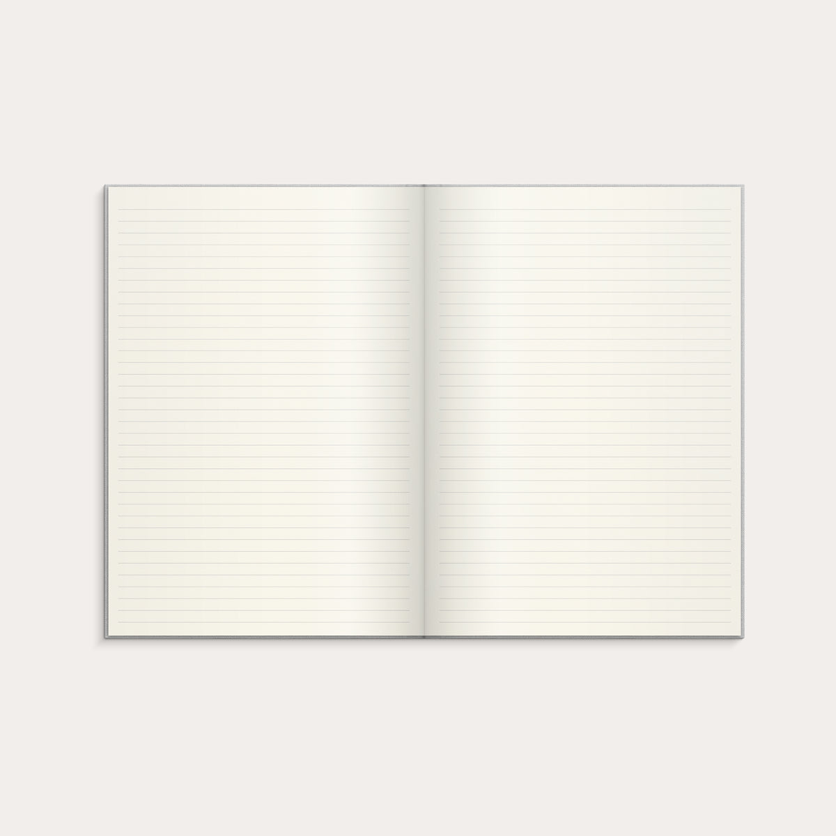 Notizbuch A4 Textile Light Grey