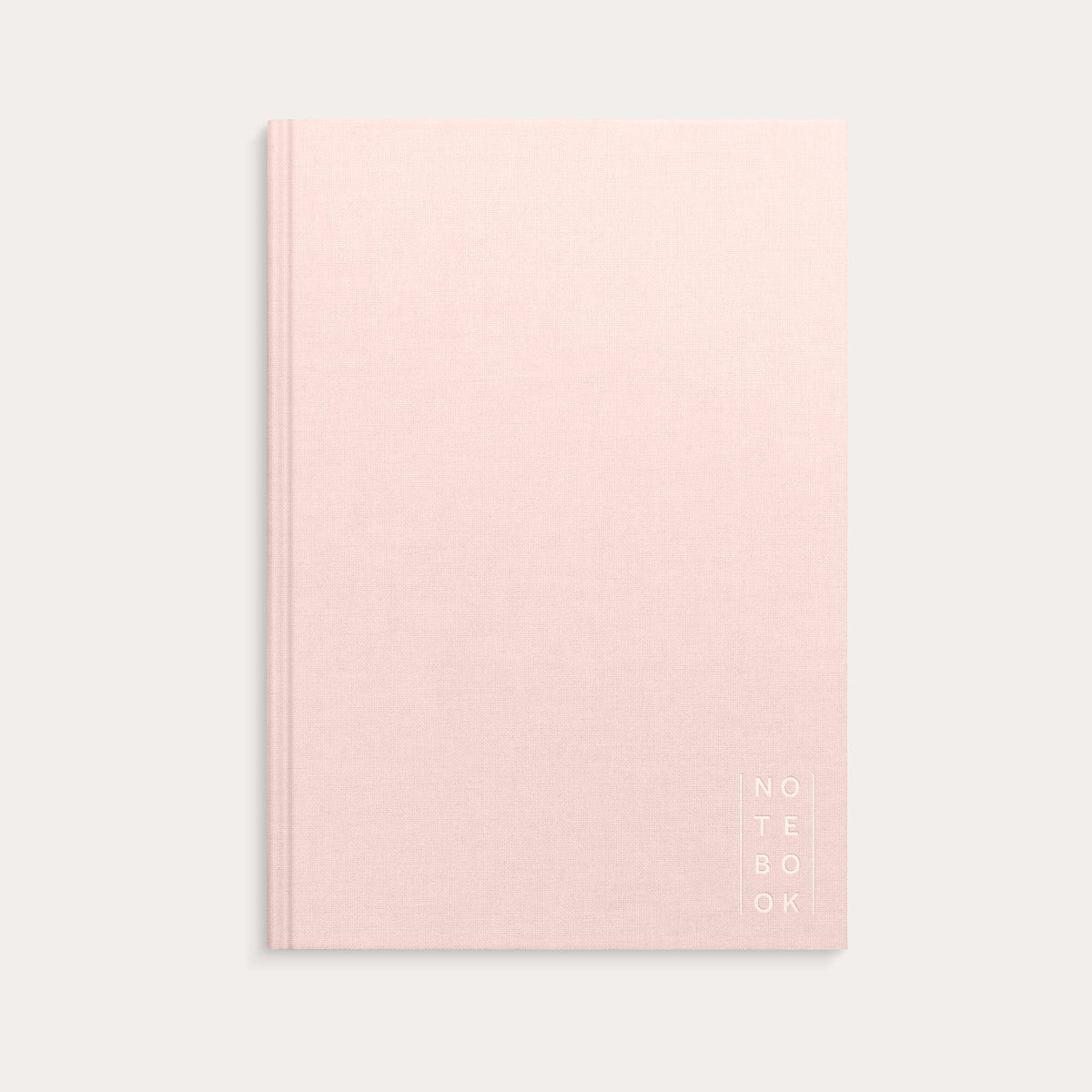Notebook A4 Textile Pink