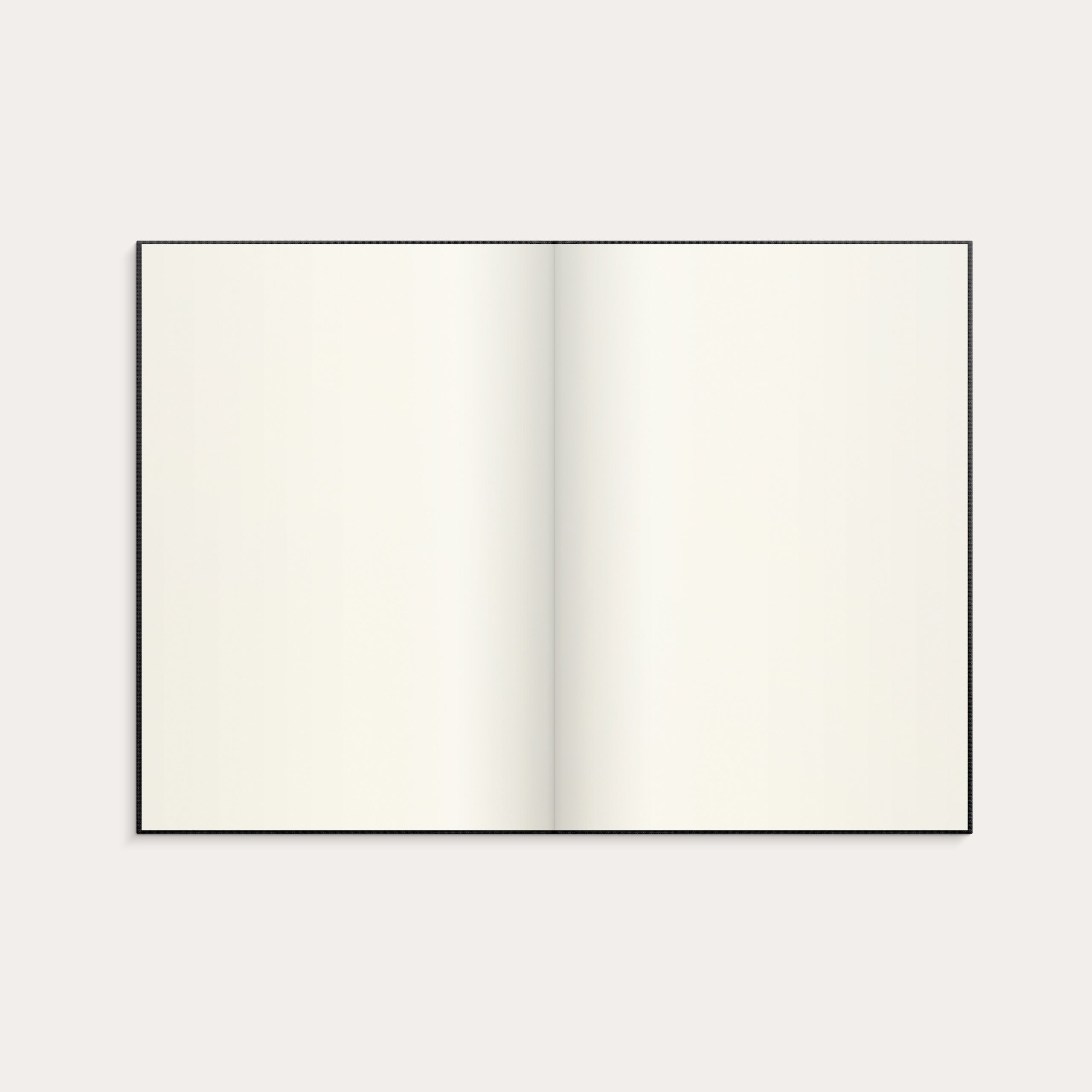 Notebook A4 Textile Black