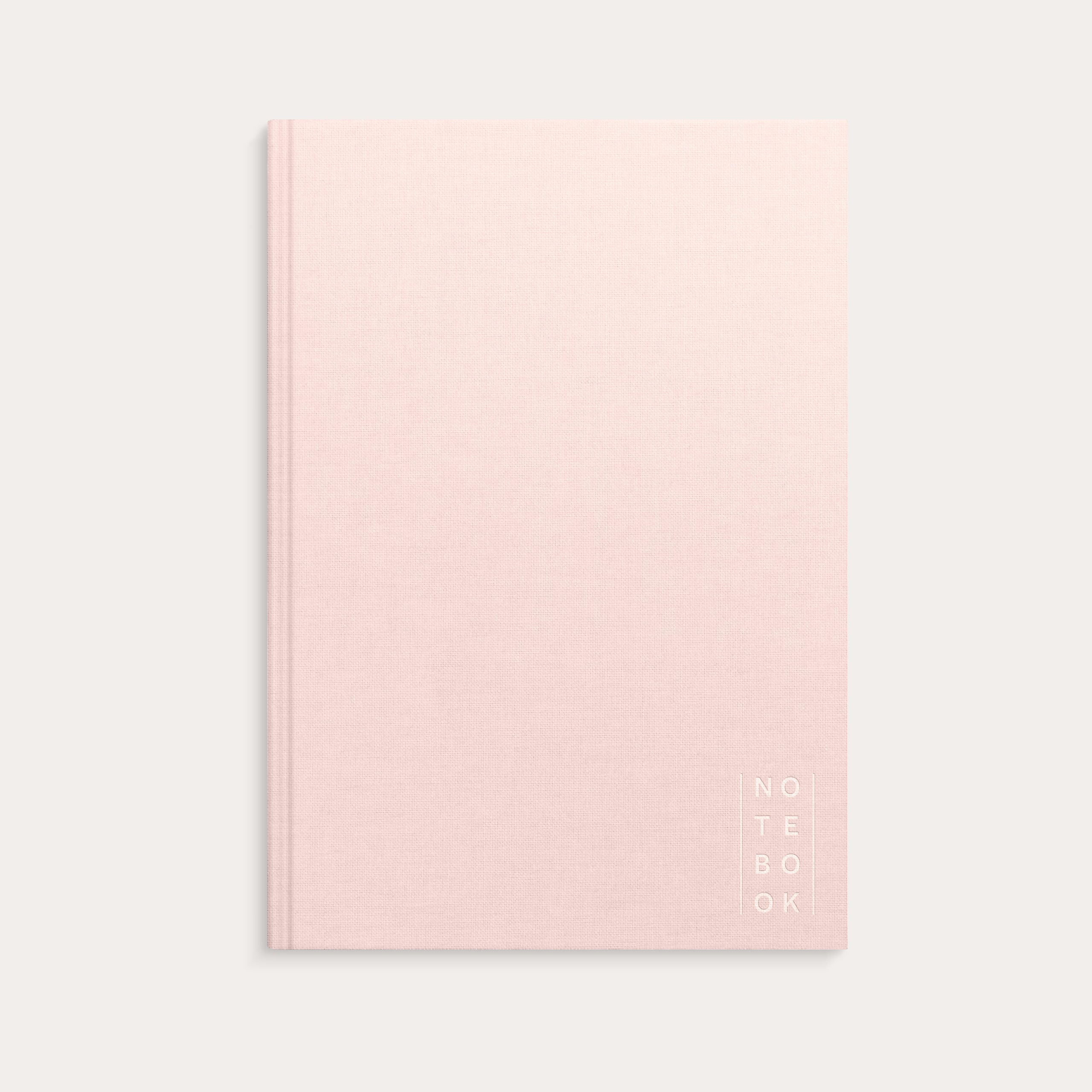 Notebook A4 Textile Pink