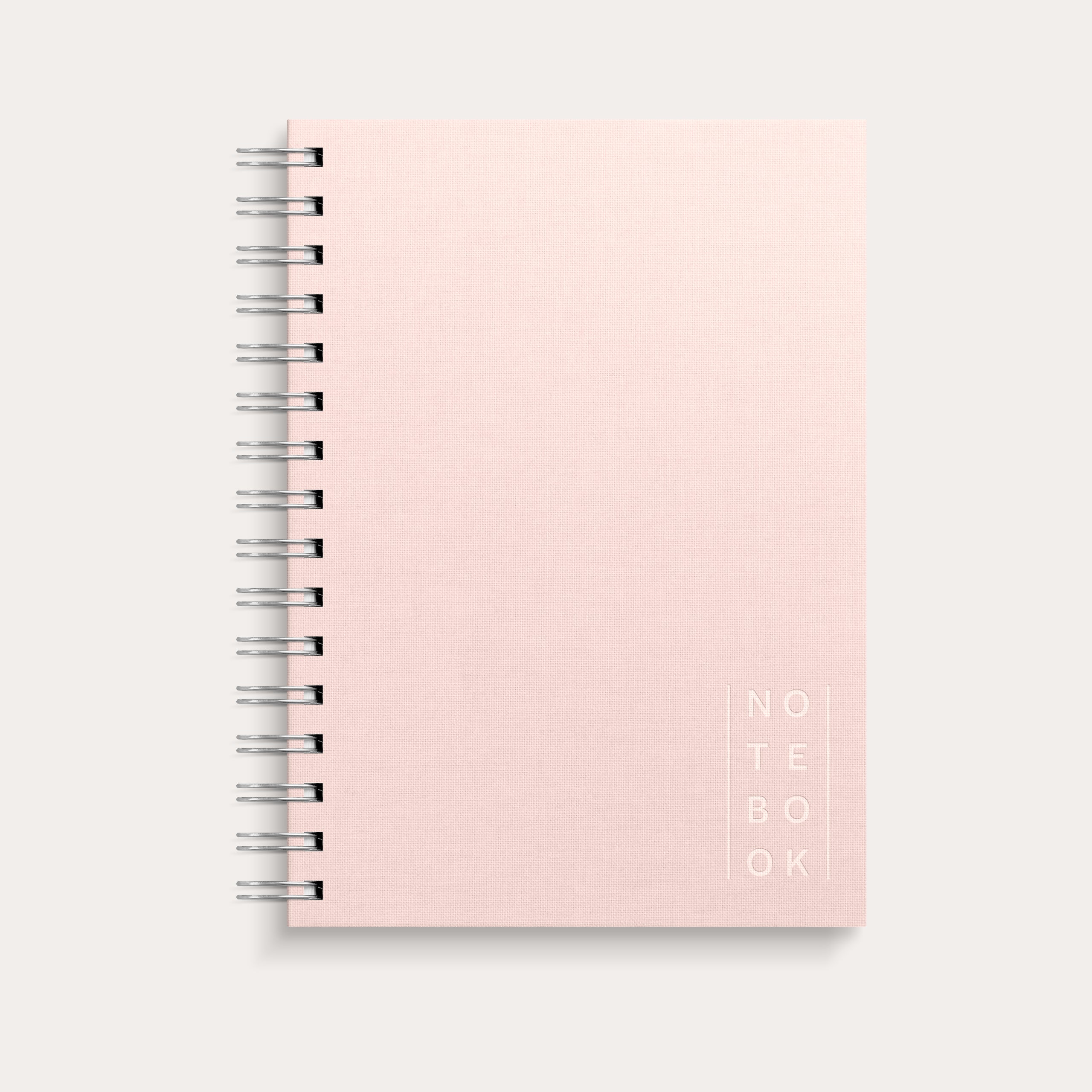 Anteckningsbok A5 Textile Pink