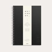 Cuaderno A4 Textile negro