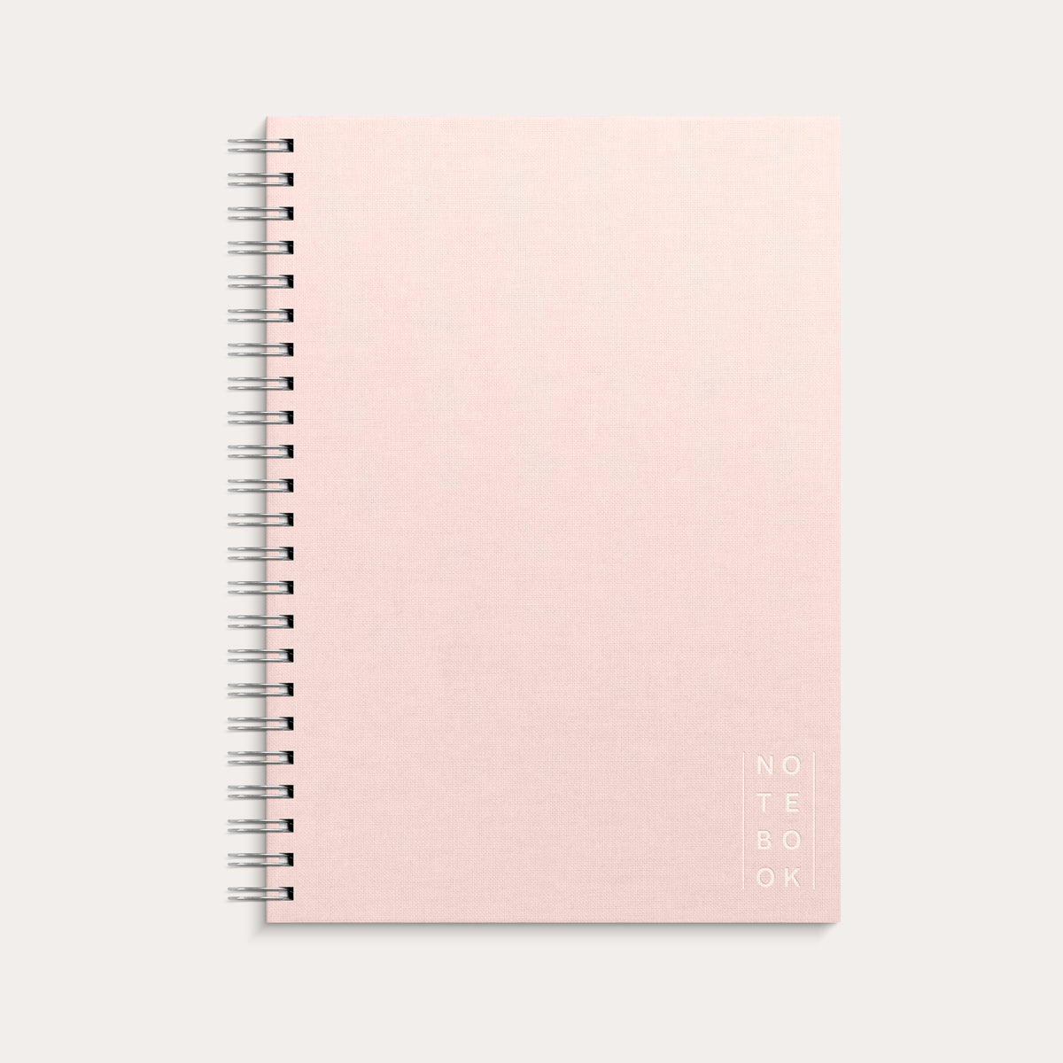 Notebook A4 Textile Pink