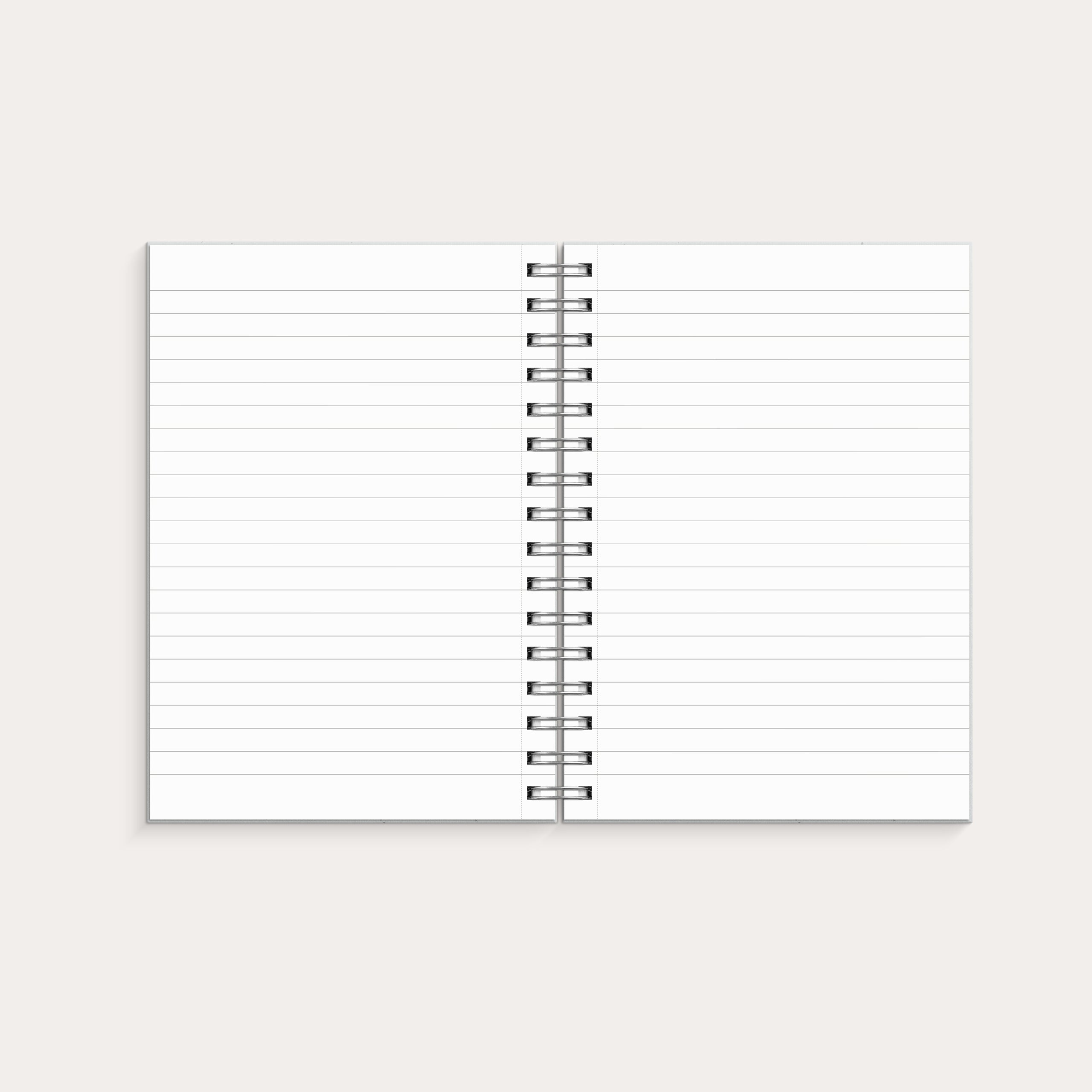 Notizbuch A5 Light blue