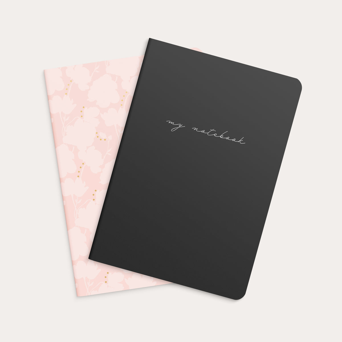 Taccuini Fiori & Notes, confezione da 2