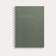Notebook & To Do's A5 Green