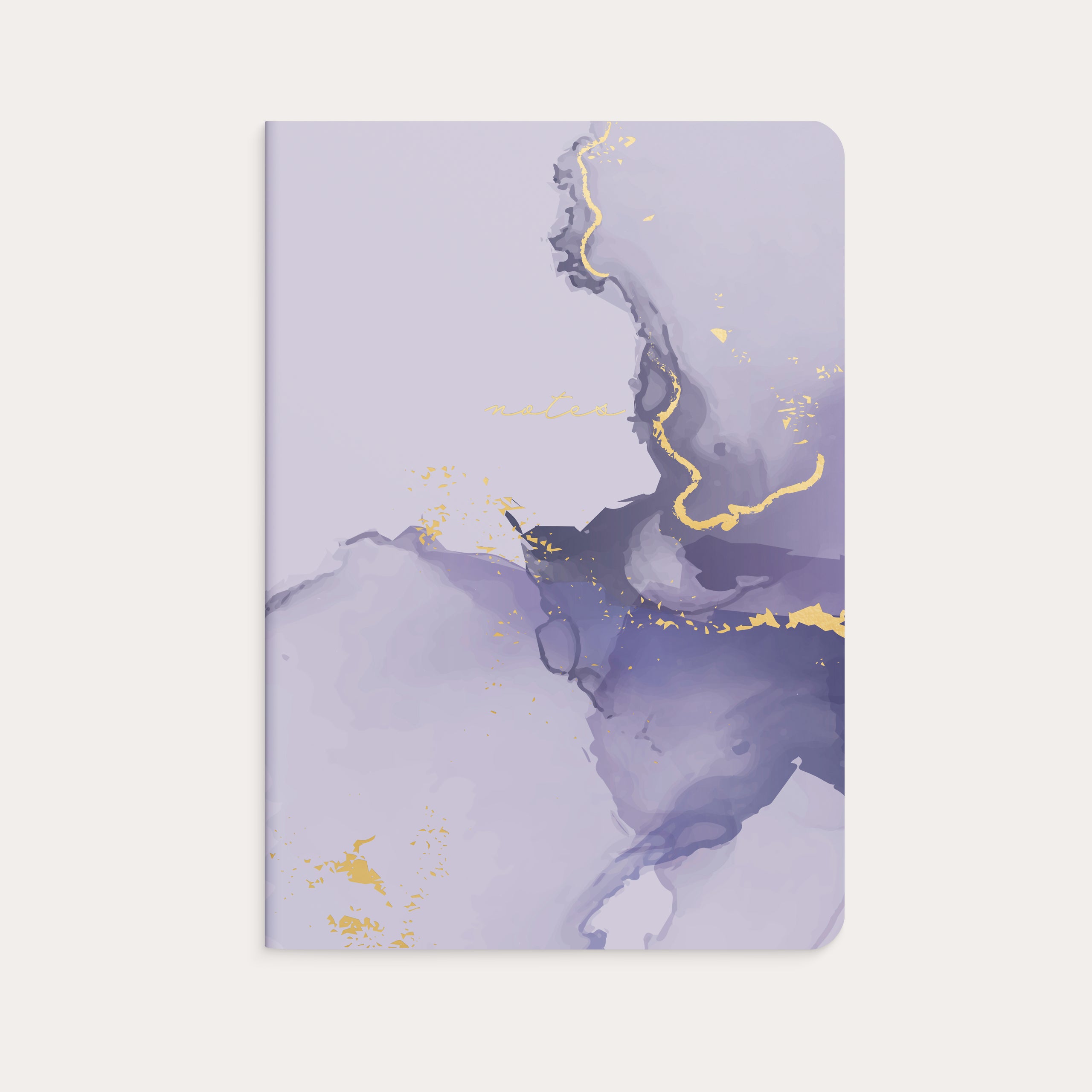 Notizbuch Lilac & Black 2er-Pack