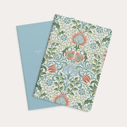 Notebook Blue & Flower 2-pack