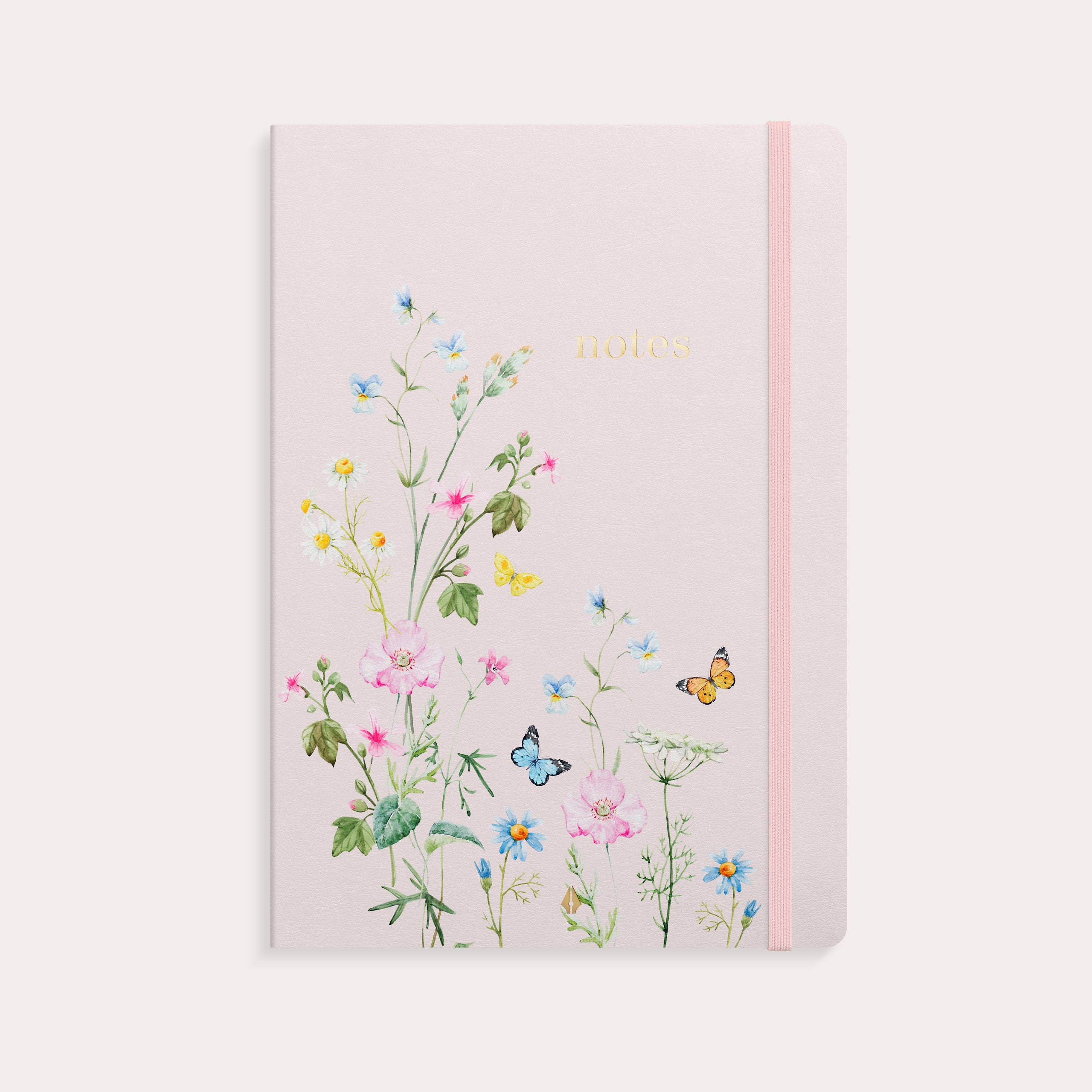 Anteckningsbok B5 Deluxe Pink Meadow