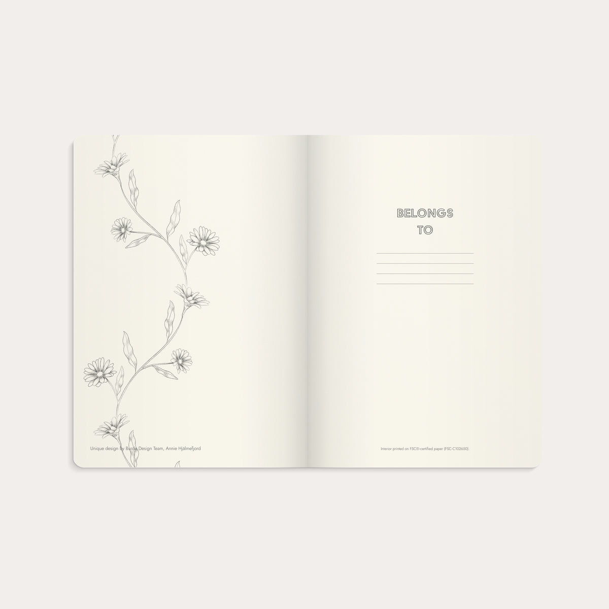 Notebook A5 Deluxe Butterfly
