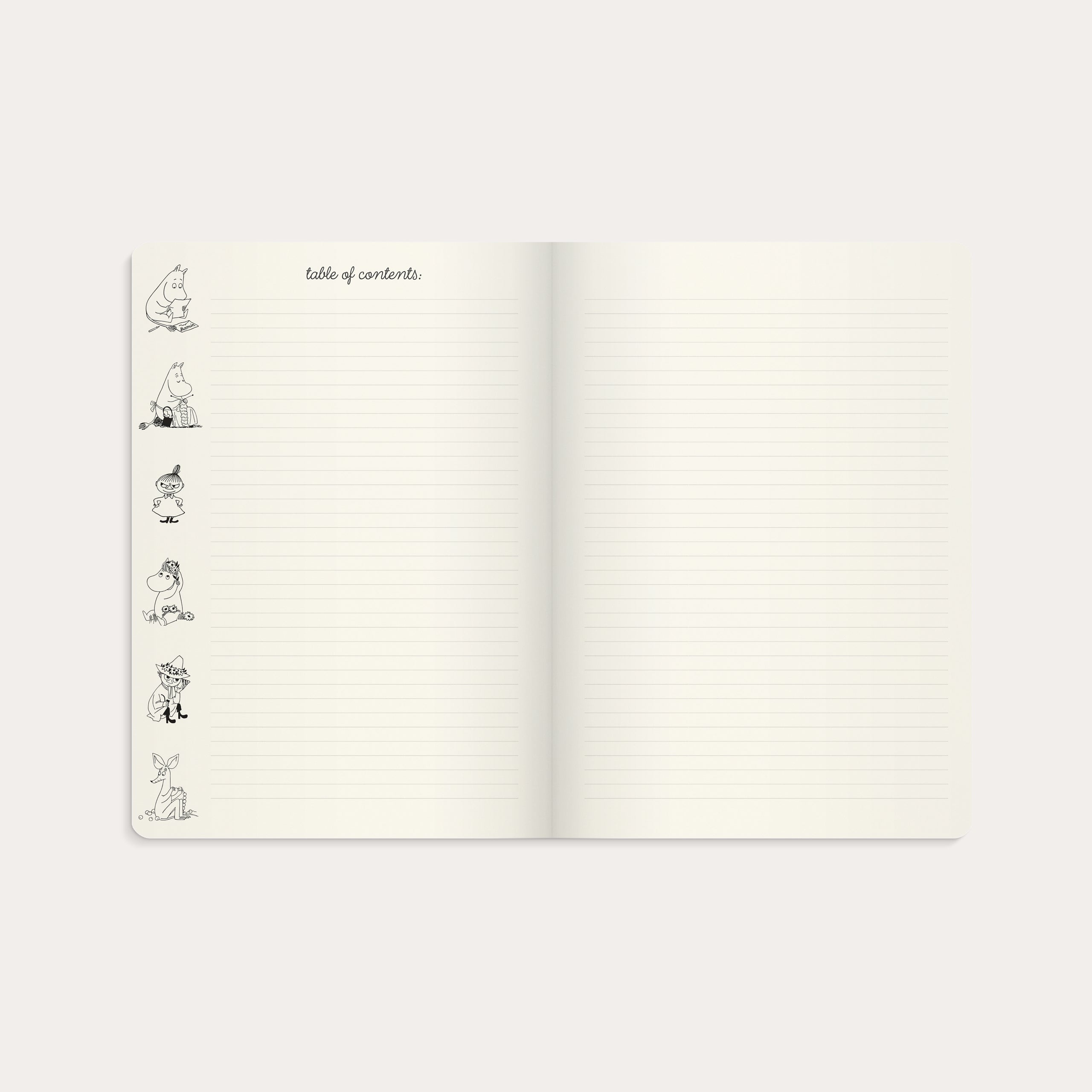 Anteckningsbok Mumin