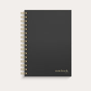 Notebook dotted A5 Black