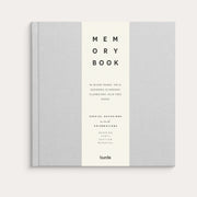 Memory book Textile unlined grey