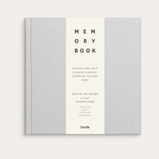 Memory book Textile unlined grey
