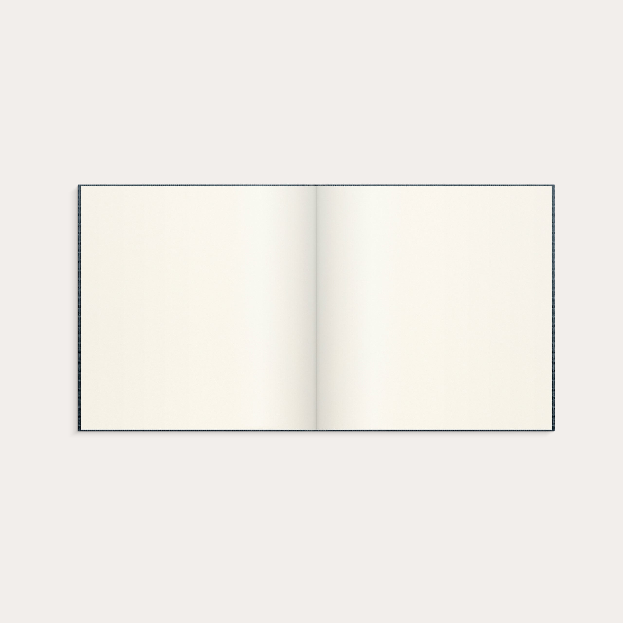 Memory book Textile unlined dark blue