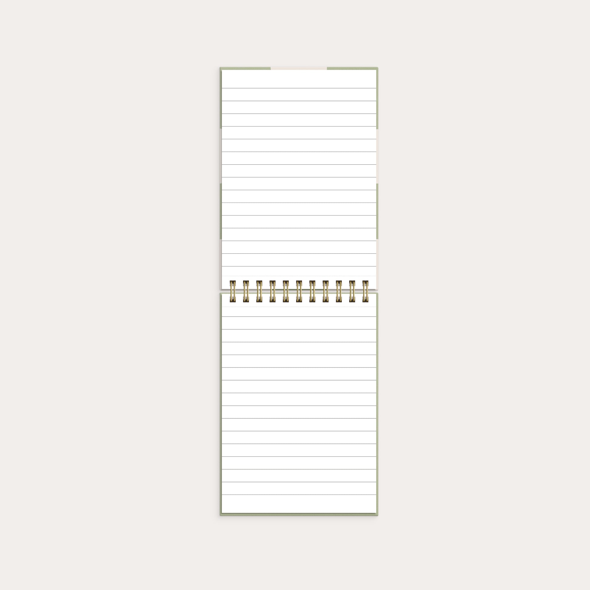 Notebook lined A6 Checkered