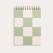 Notebook lined A6 Checkered