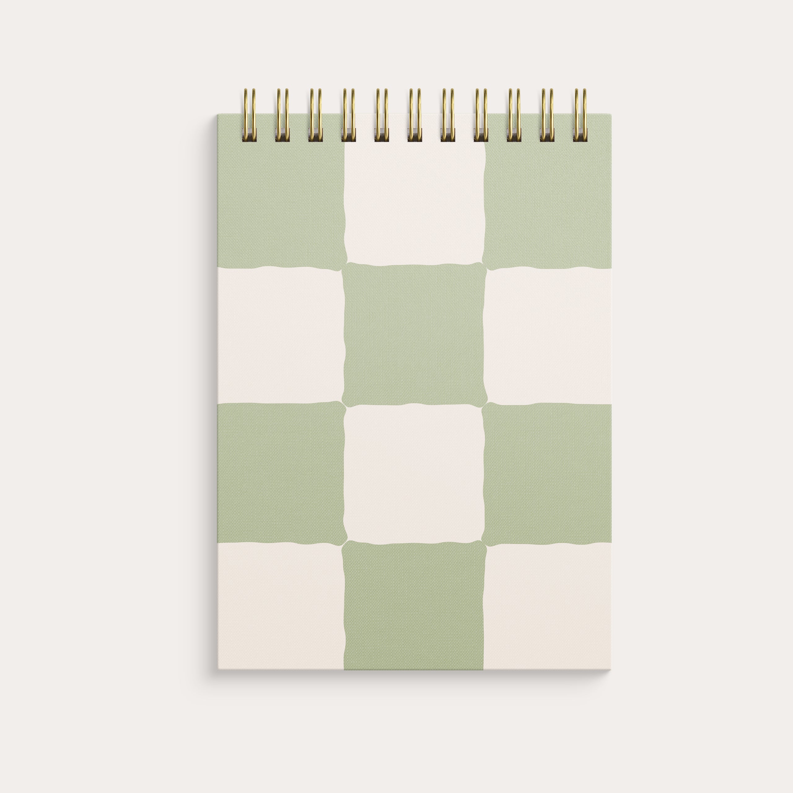 Notebook lined A6 Checkered