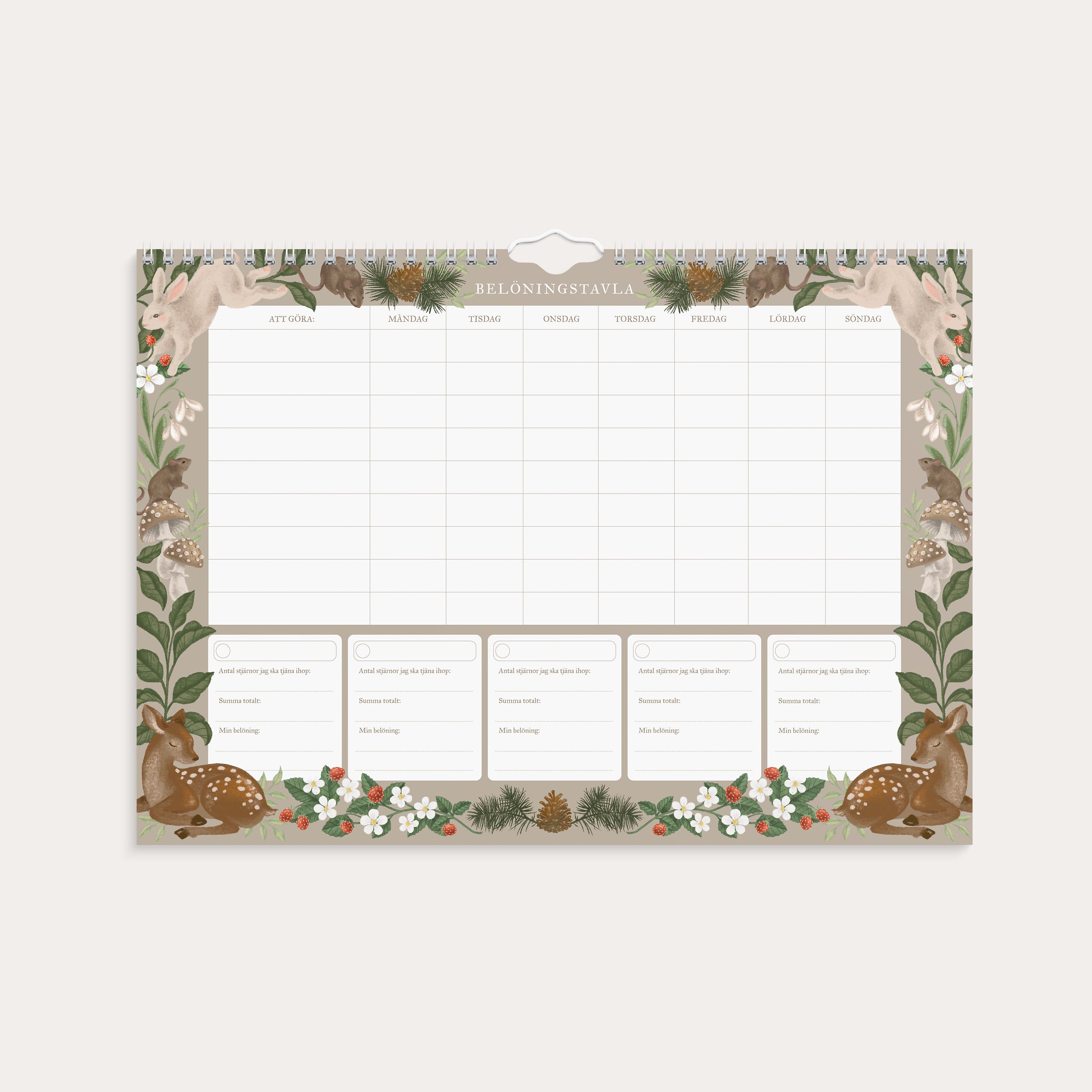 Belöningstavla Sagoskog