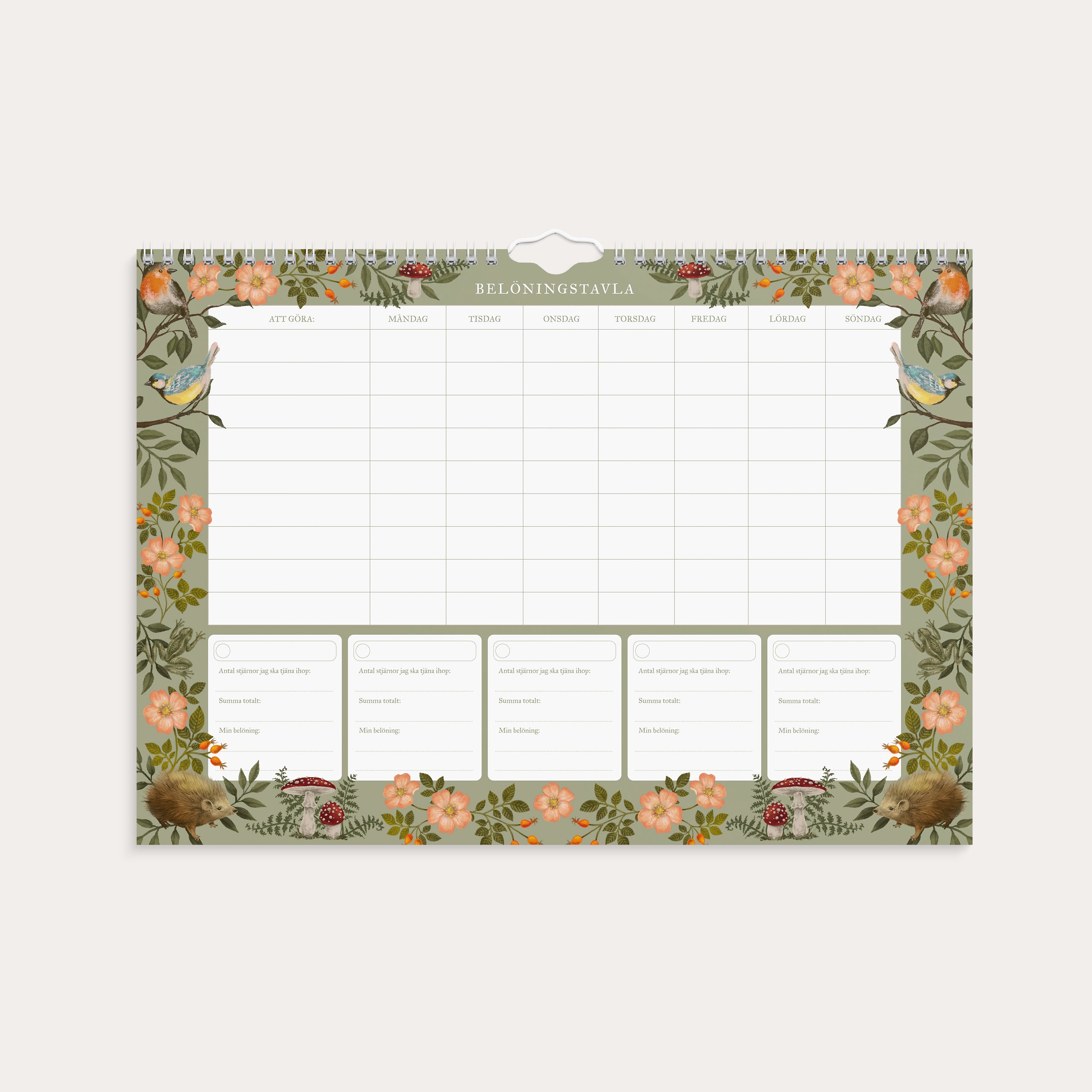 Belöningstavla Sagoskog