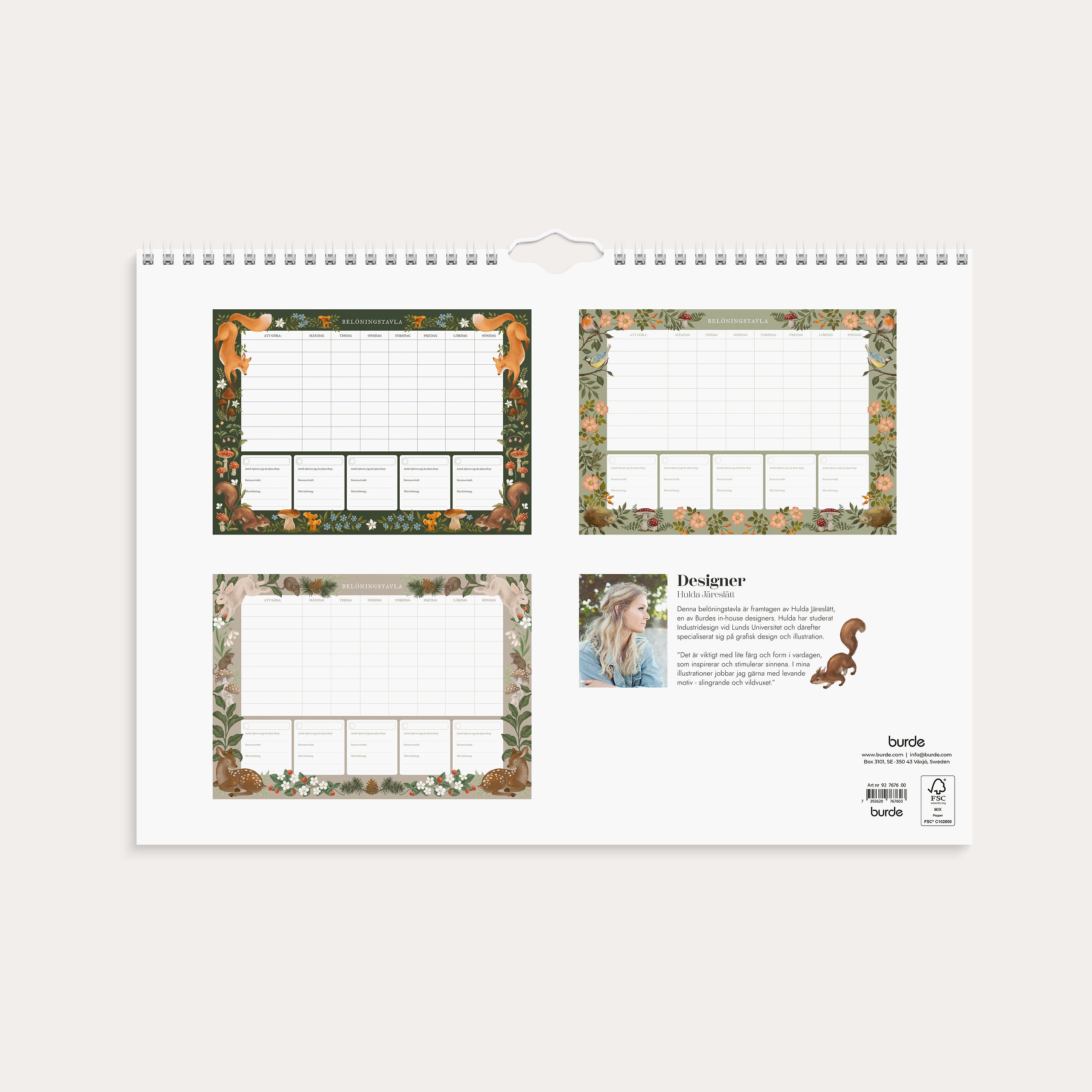 Belöningstavla Sagoskog