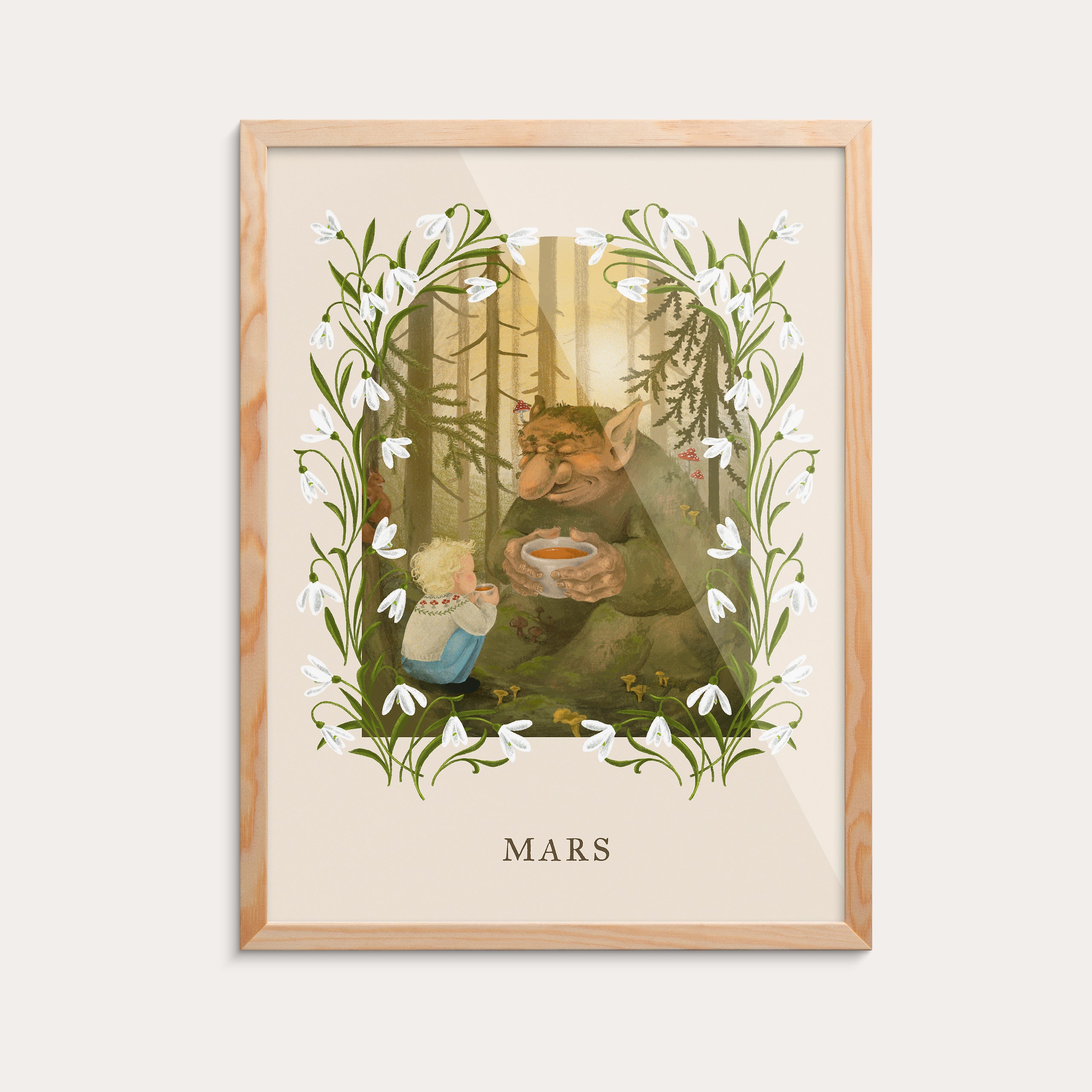 Månadstavla Sagoskog