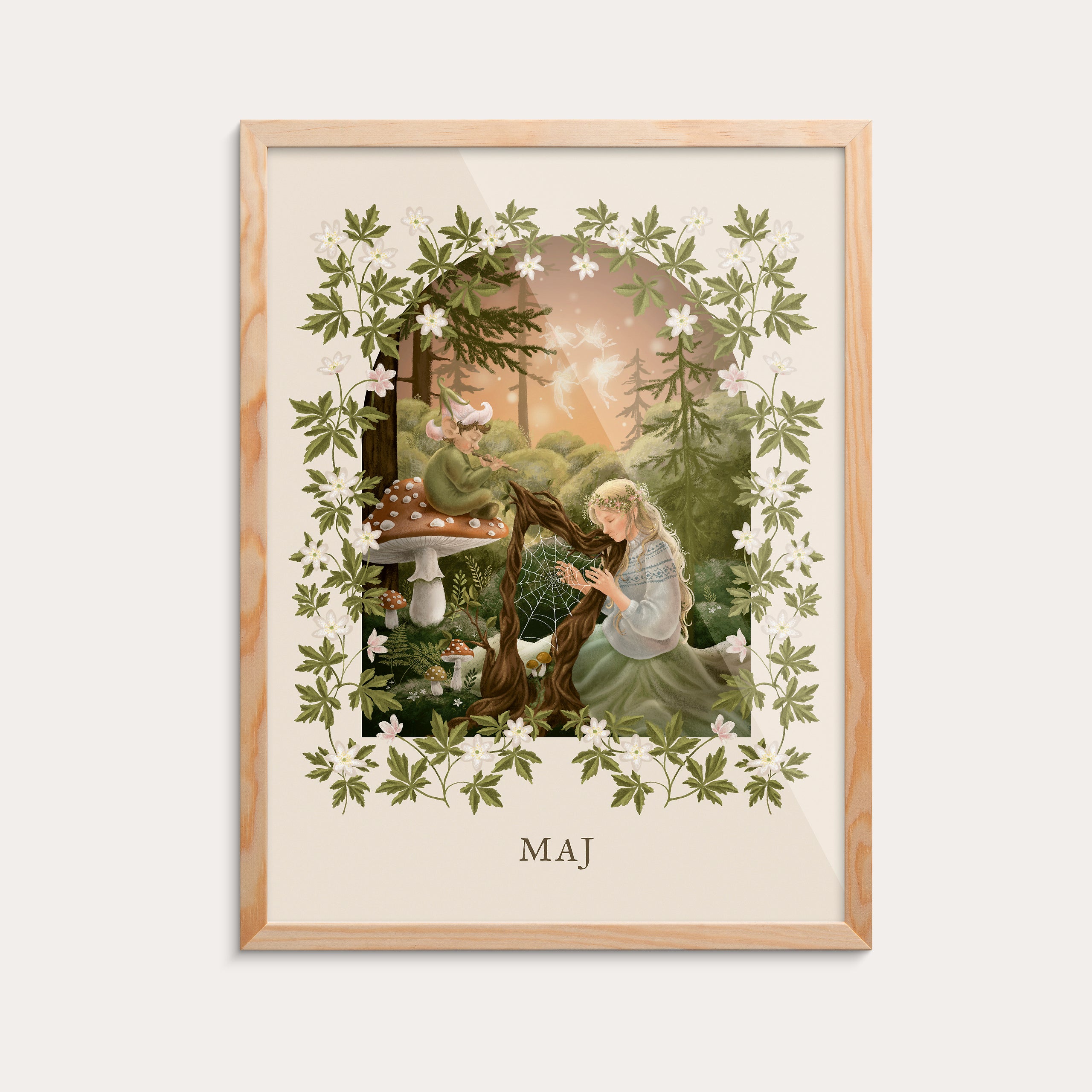 Månadstavla Sagoskog