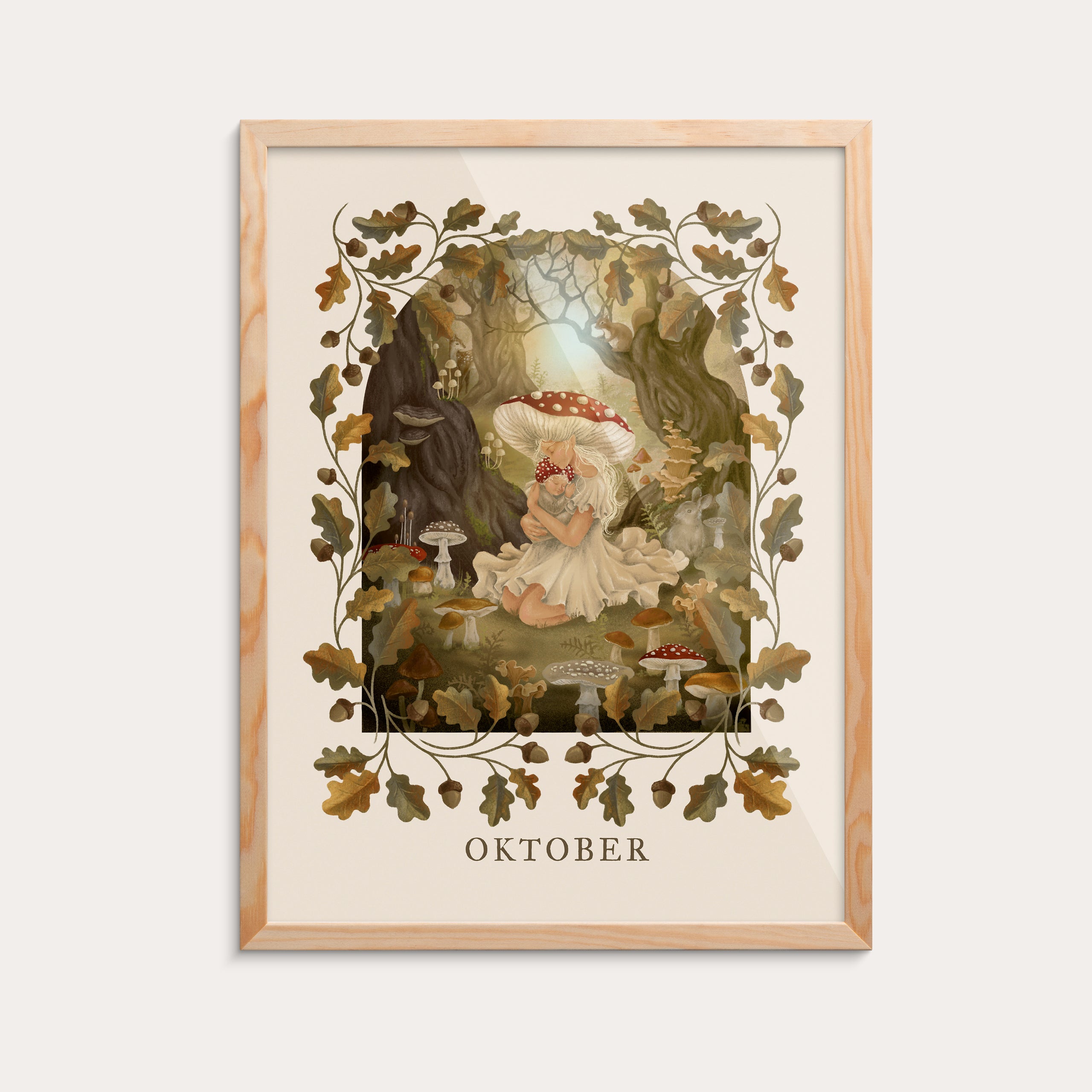 Månadstavla Sagoskog