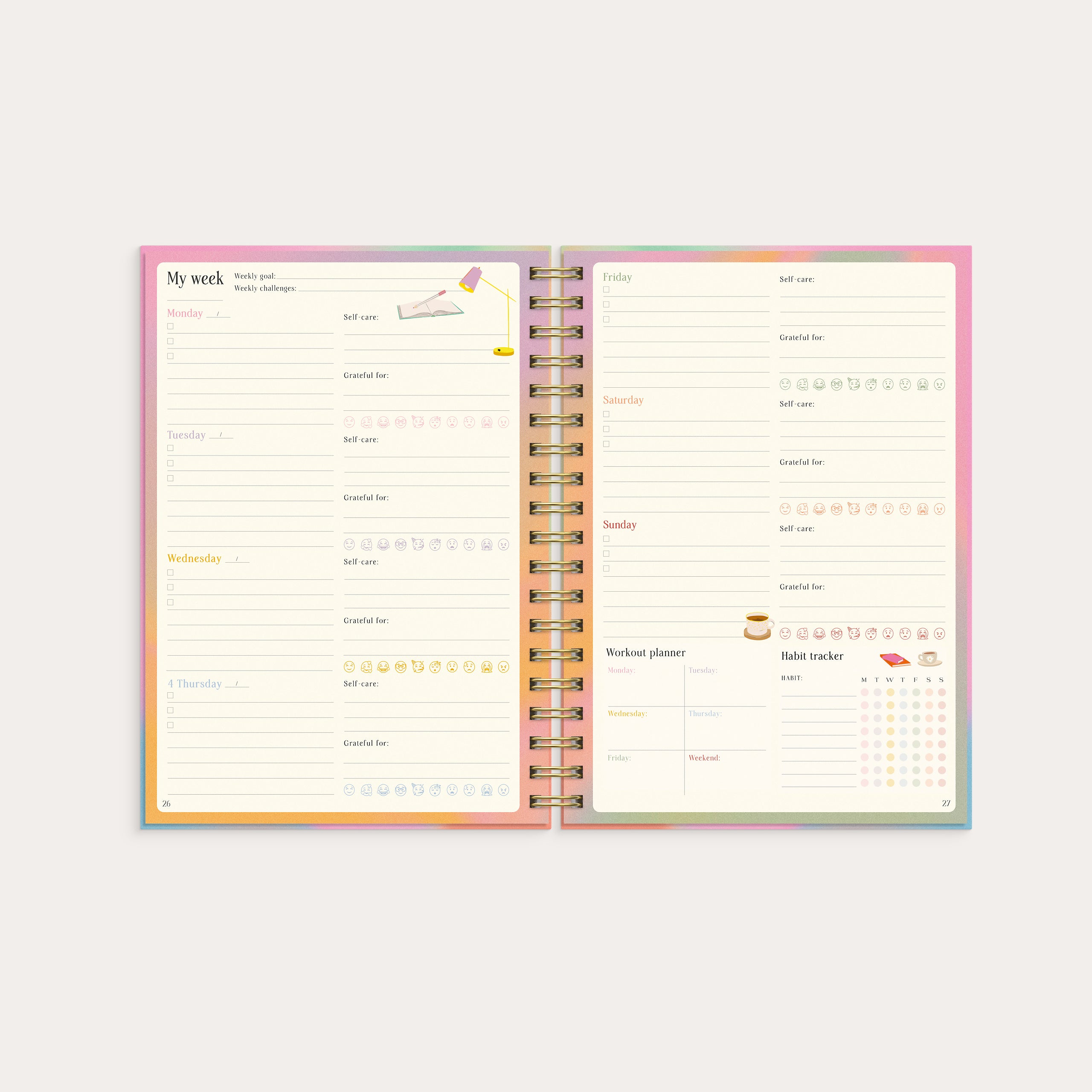 The Self Care Planner