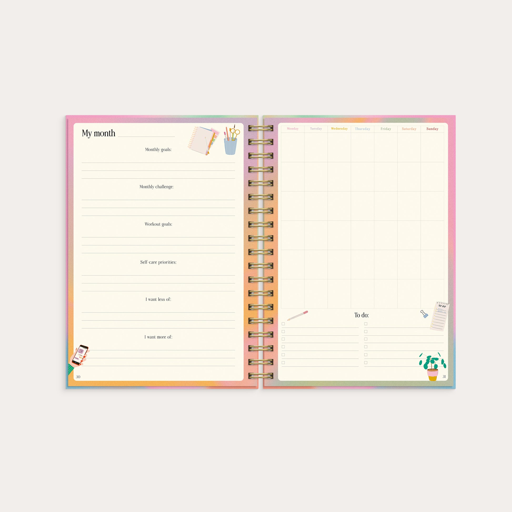 The Self Care Planner