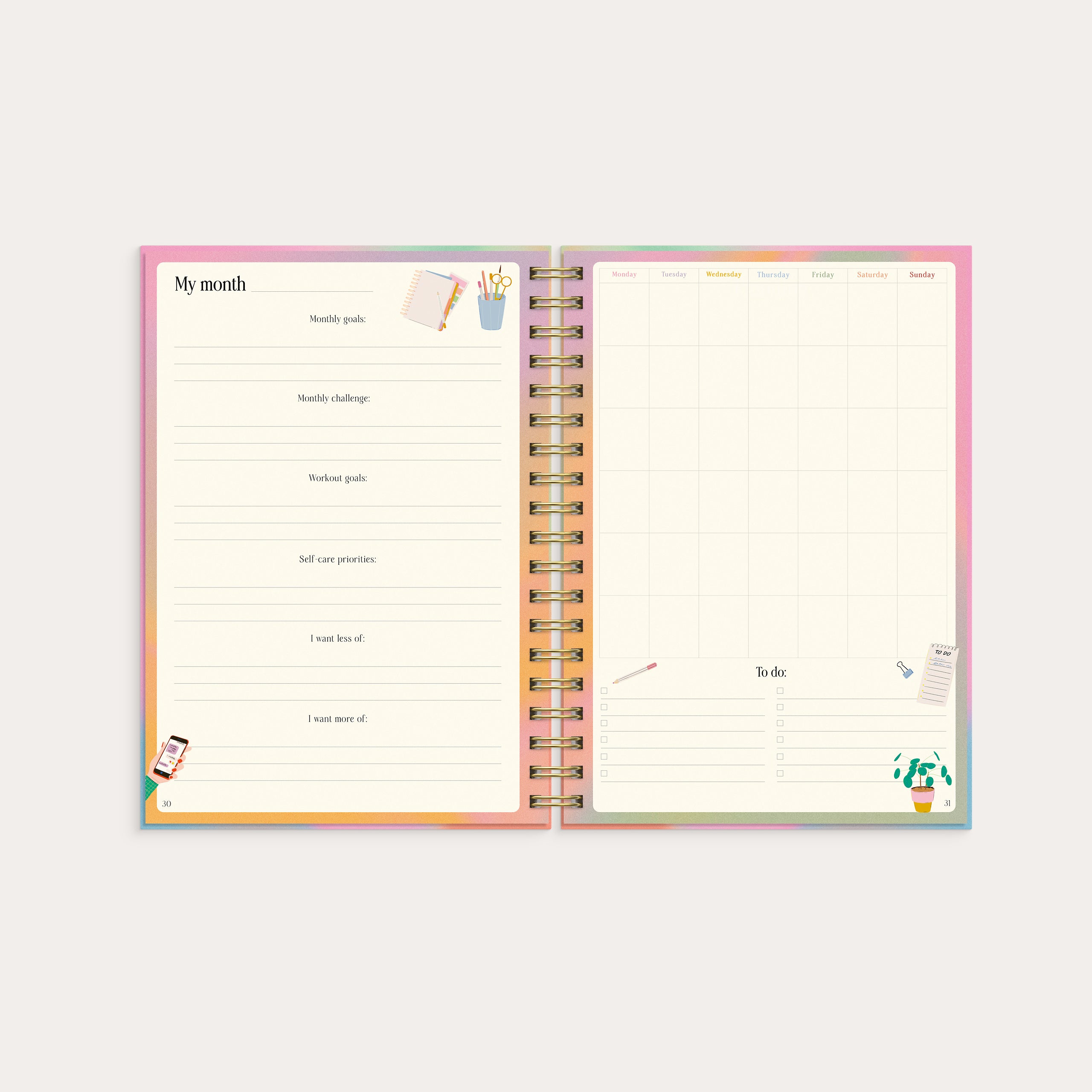 The Self Care Planner