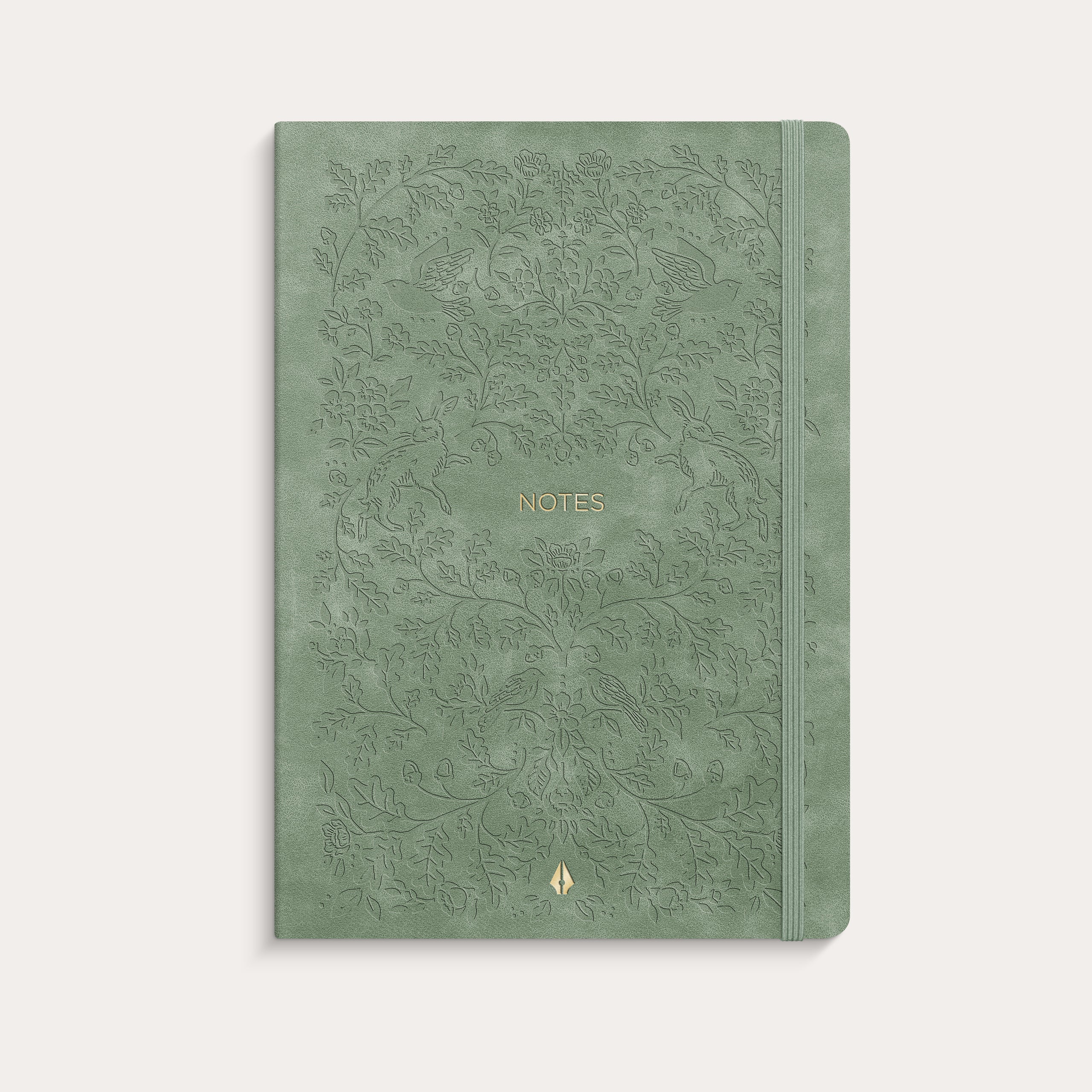 Notebook A5 Deluxe Smooth Green Forest