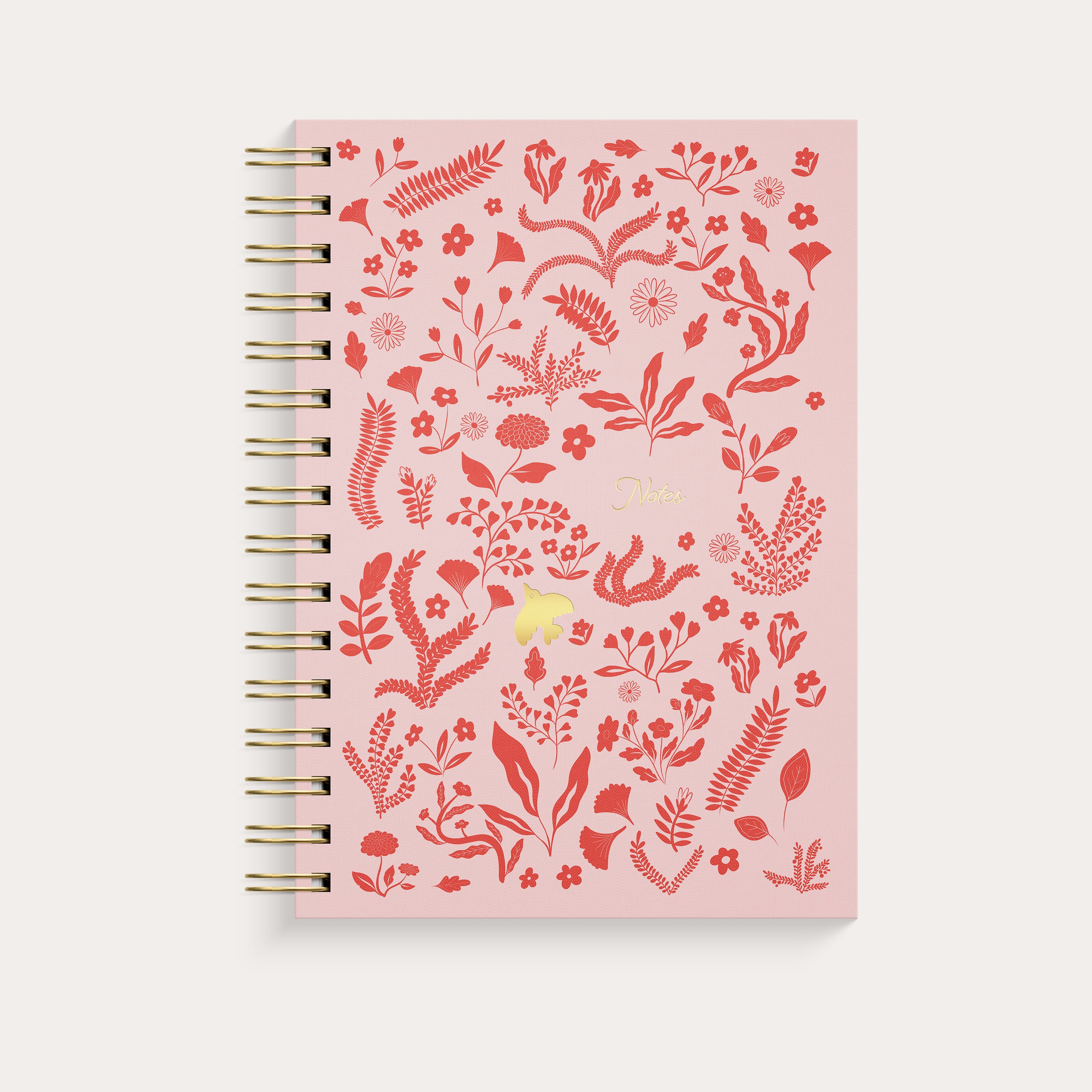 Notebook A5 Pink Botanical