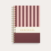 Anteckningsbok A5 Stripes