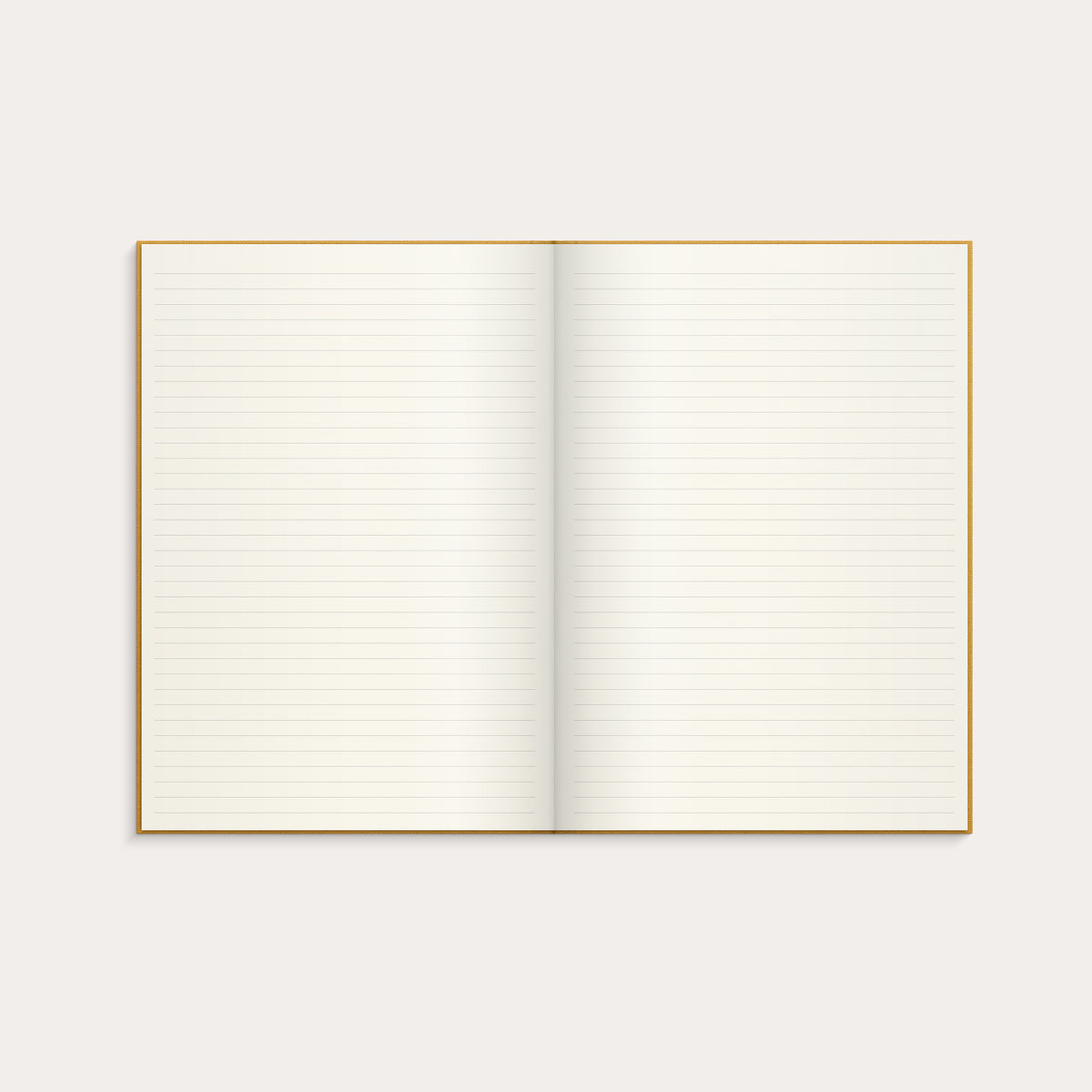Notebook A4 Textile Mustard